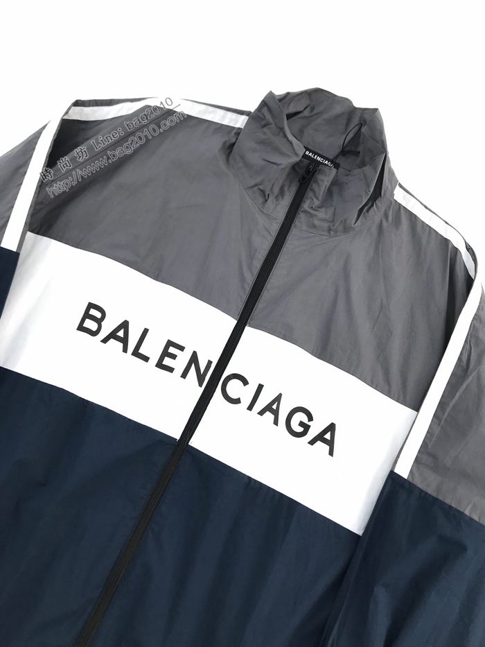 Balenciaga男裝 巴黎世家20年拼接衝鋒衣外套 男女同款 原版OS版型  ydi3205